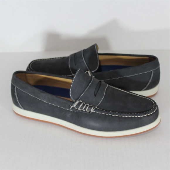 Peter Millar Other - Peter Millar Alta Deck Navy Penny Loafers NEW R966